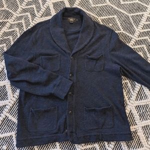 Ralph Lauren Double RL Shawl Collar Cardigan